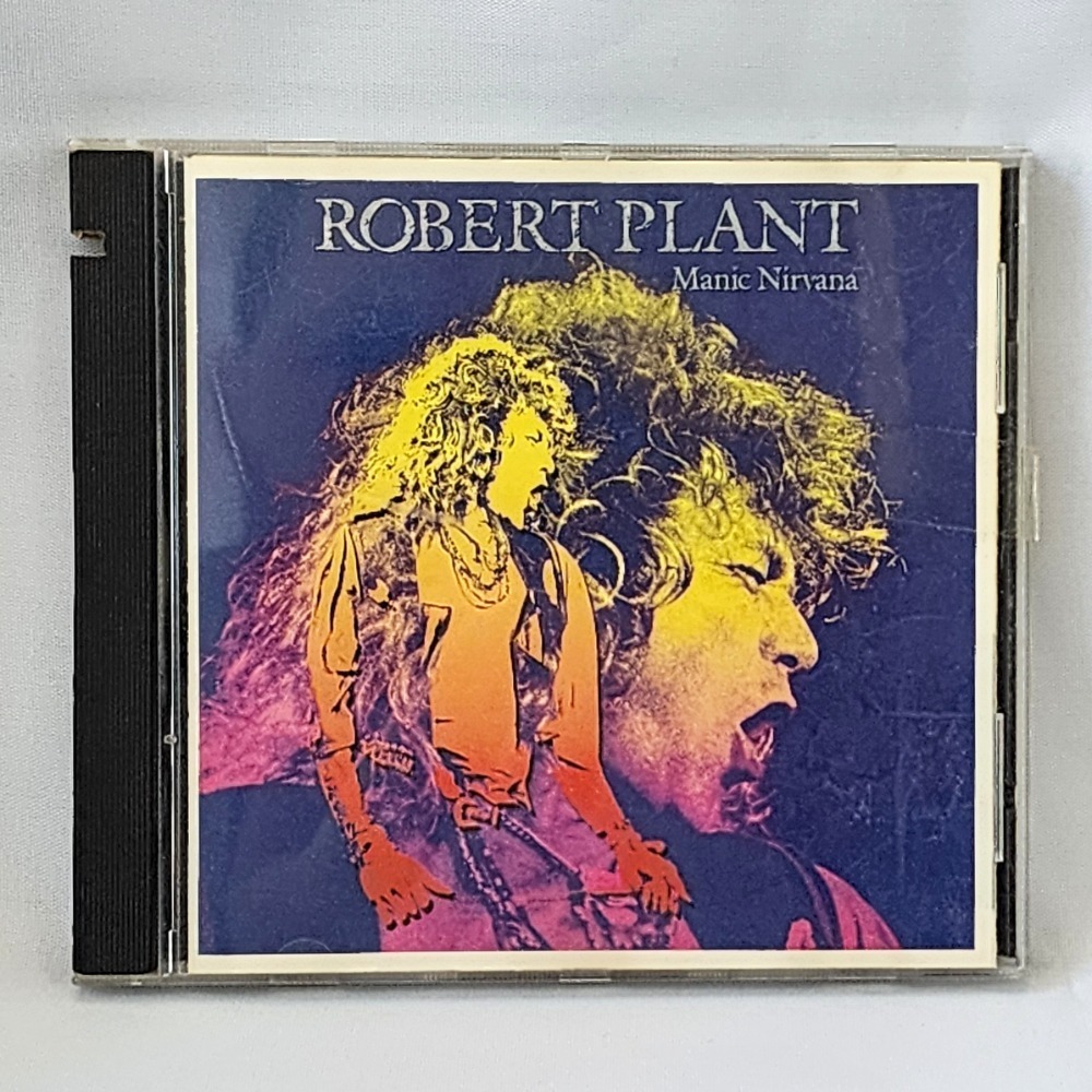 Robert Plant Manic Nirvana CD‎ Album Vintage 1990 Atlantic Records Rock Music
